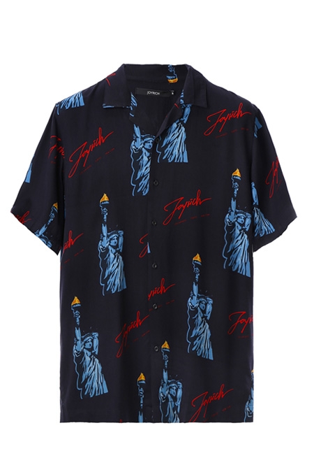 POSED LIBERTY SHIRT / BLACK